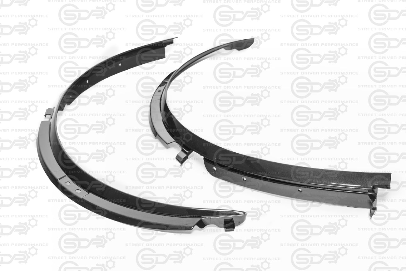 2014-2019 Corvette C7 CARBON FLASH Front Wheel Molding Trim Fender Flares